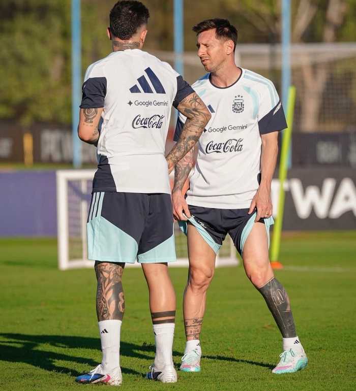 梅西领衔阿根廷队出战